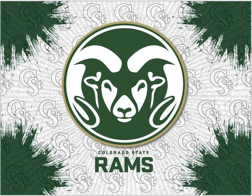 Colorado State Logo Canvas