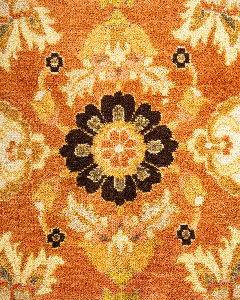 Mogul, One-of-a-Kind Hand-Knotted Area Rug Brown, 11' 0" x 15' 1"