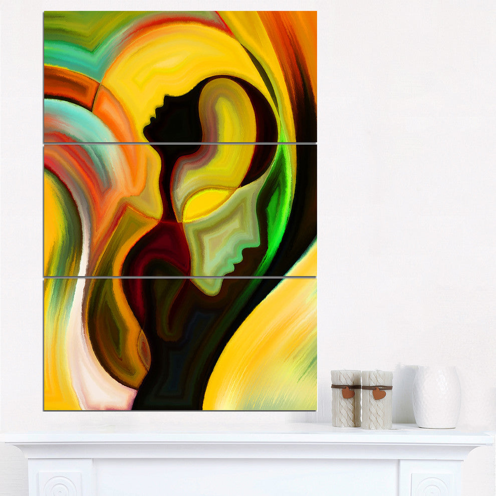 "Way of Parenting" Glossy Metal Wall Art, 3 Panels, 28"x36"