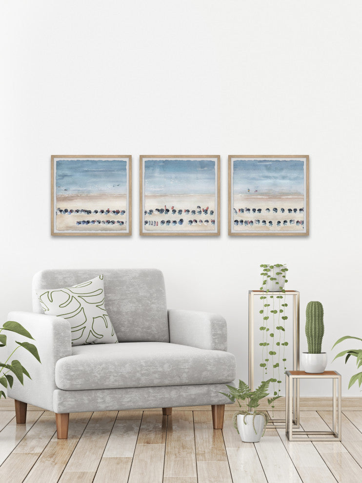 Take the Plunge Triptych, 3-Piece Set, 12x12 Panels