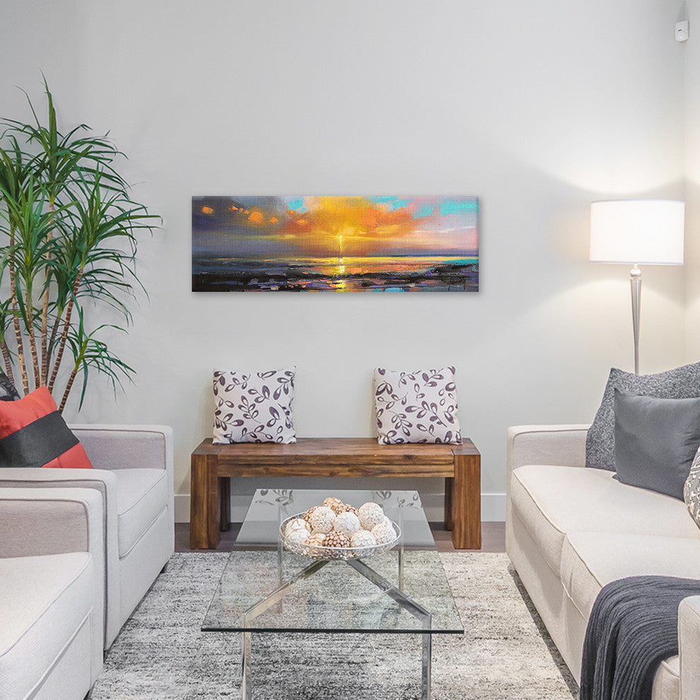 "Sunburst" by Scott Naismith, 16"x48"