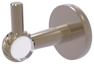 Clearview Robe Hook with Twisted Accents, Antique Pewter