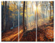 "Crimean Mountains at Sunset" Photo Metal Wall Art, 3 Panels, 36"x28"
