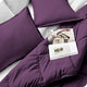 Bare Home Down Alternative Comforter Set, Plum, Twin/Twin Xl