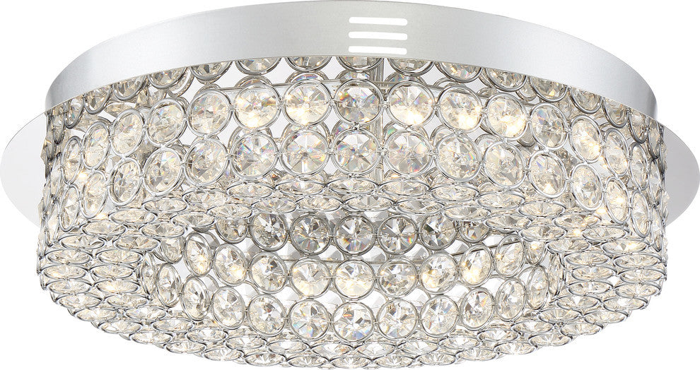 Quoizel PCIN1616C LED Flush Mount Infinity Polished Chrome