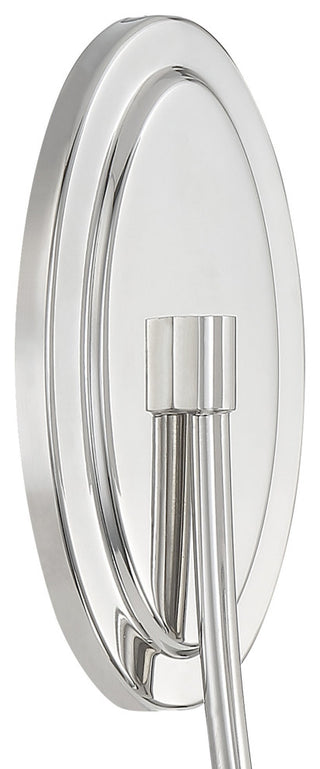 Juno 1-Light Polished Nickel Wall Mount