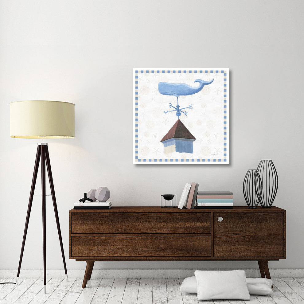 "Beach Days V" Digital Paper Print by James Wiens, 38"x38"