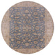Ahgly Company Indoor Round Mid-Century Modern Area Rugs, 7' Round
