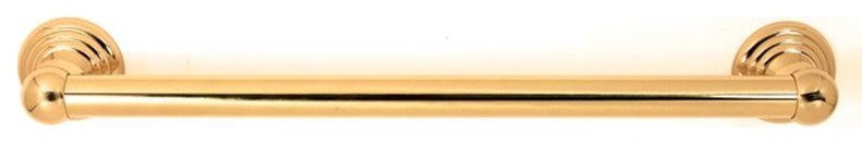 Alno Towel Bar, Polished Brass
