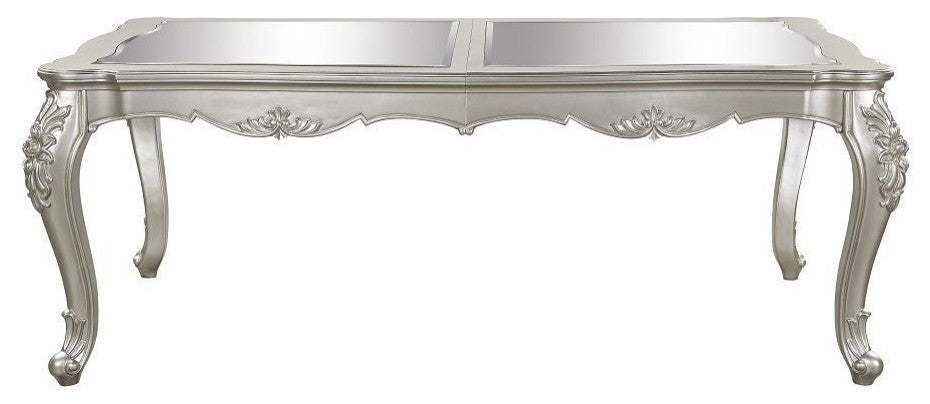 ACME Bently Dining Table, Champagne Finish