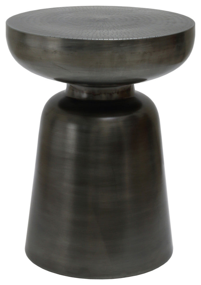Arthur Accent Table Antique Zinc