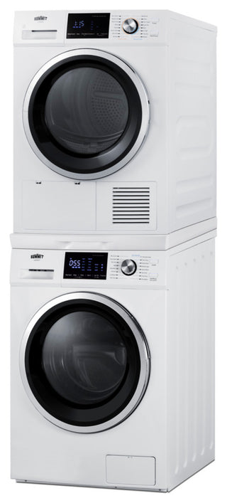 Summit LSD24 24"W Energy Star Certified Laundry Center - White