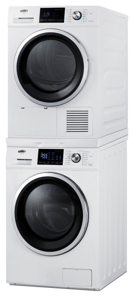 Summit LSD24 24"W Energy Star Certified Laundry Center - White