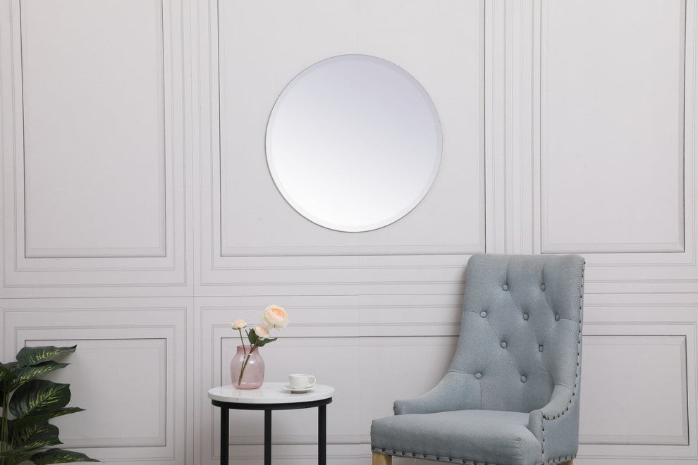 Contemporary Clear Vanity Mirror