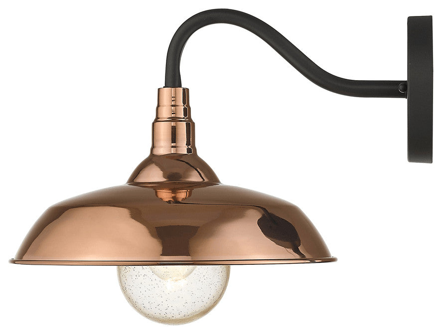 Burry 1-Light Copper Wall Light