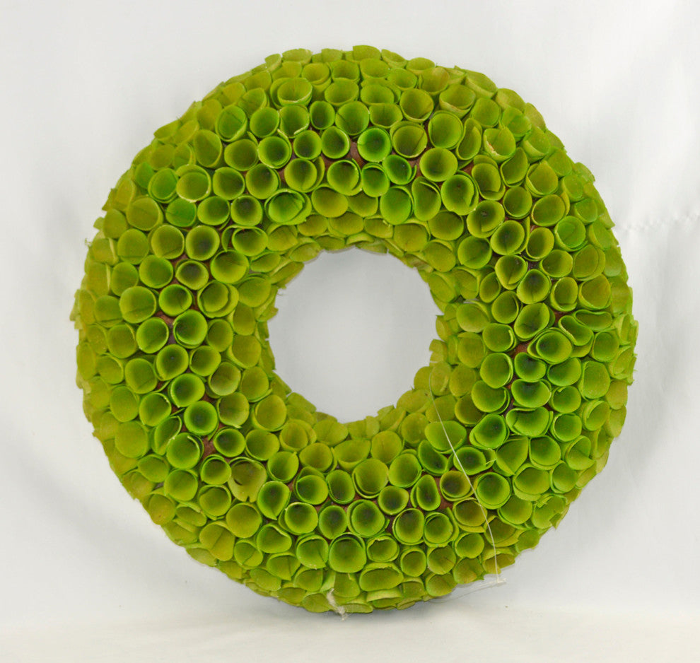 Simple Woodchip 18" Wreath