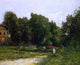 Eugene-Louis Boudin Le Parc Cordieres a Trouville Wall Decal Print