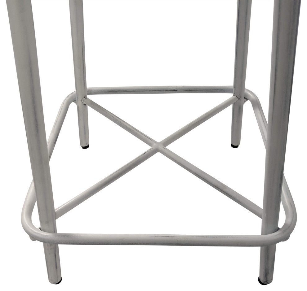 Illona 24" Stool, Set of 2, Whitewash