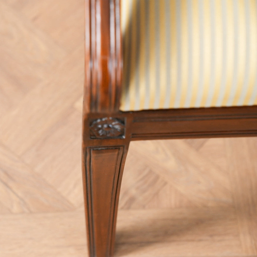 Regency Upholstered Arm Chair