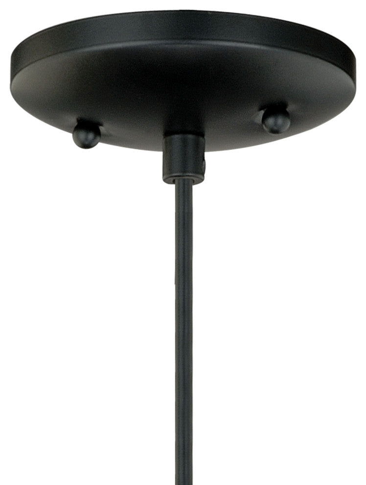 Milano Mini Pendant Smoky Fire Glass