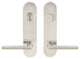 Frankfurt Lever, Tubular Entry, Single Cylinder, RH, Satin Stainless Steel