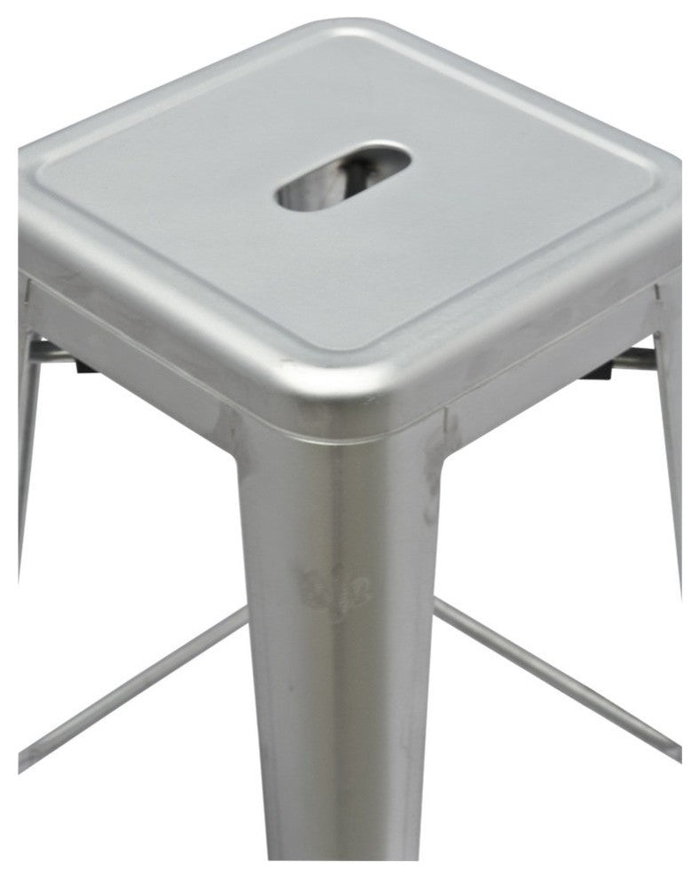 Classics Talix Bar Stool, Silver