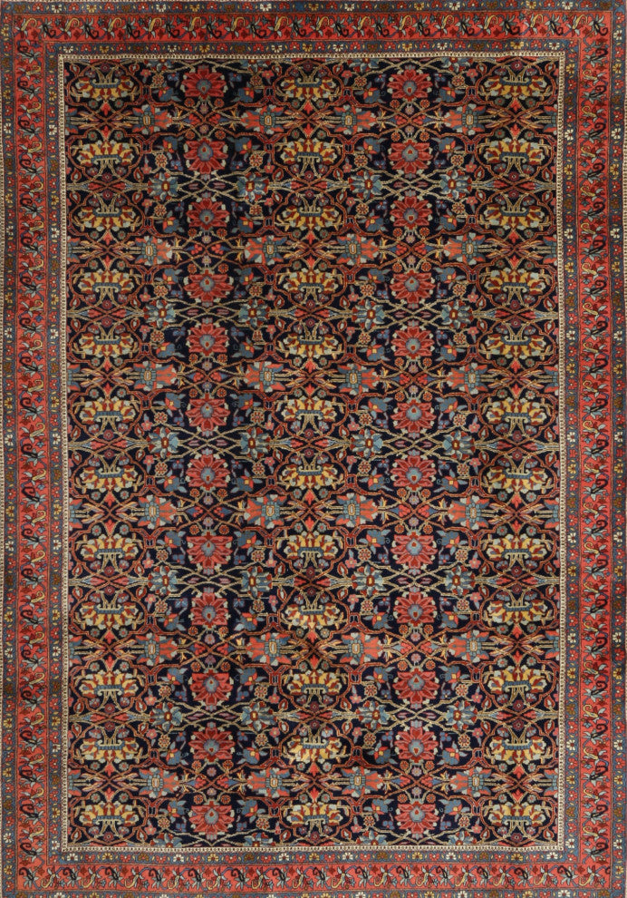 Ahgly Company Indoor Rectangle Traditional Area Rugs, 7' x 9'