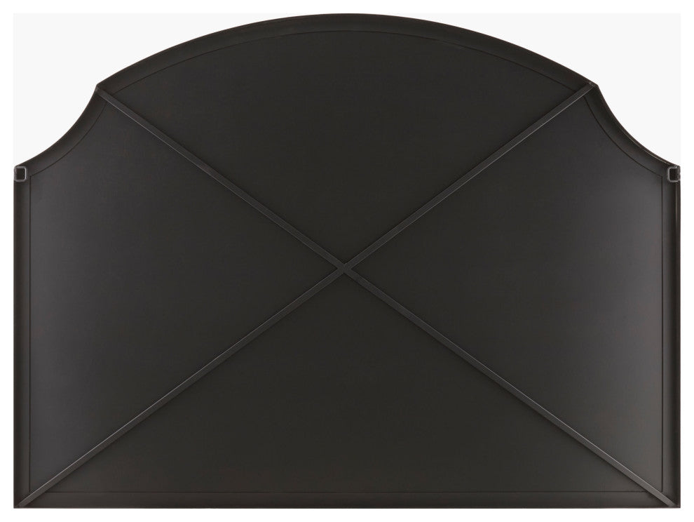 Galey Alix x Livabliss Landon GALA-1001 Mantel Mirror, Black, 38"H x 52"W x 2"D