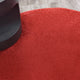 Nourison Essentials 4' x Round Brick Red Outdoor Area Rug