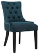 Modern Azure Regent Fabric Dining Chair