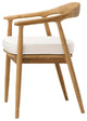 Natural Teak Outdoor Dining Chair, Eichholtz Beale