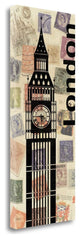 "Via Mail II" By Veronique Charron, Giclee Print on Gallery Wrap Canvas
