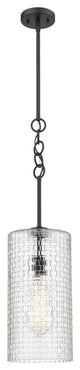 Innovations 380-1S-BK-G380-8CL 1-Light Mini Pendant, Matte Black