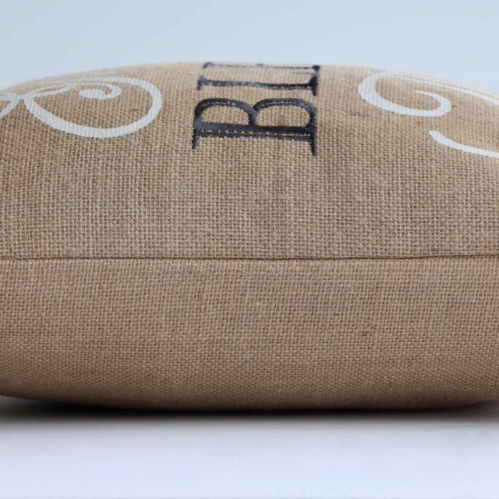Grateful Blessed Thankful 18" Throw Pillow