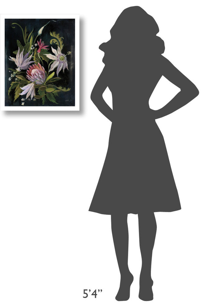 "Flower Show I" Digital Paper Print by Julia Purinton, 18"x22"