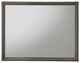 Acme Caren Rectangle Dresser Mirror, Charcoal Frame