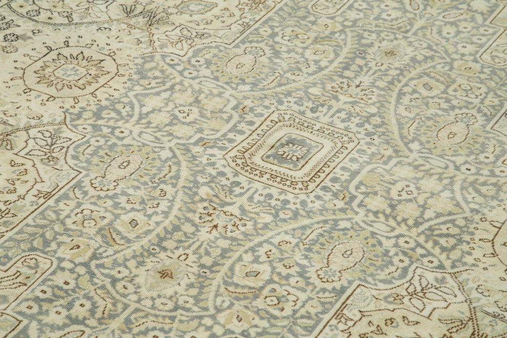 Rug N Carpet - Hand-knotted Turkish 6' 11'' x 10' 3'' Low Pile  Area Rug