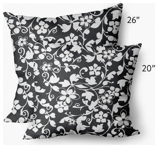 Evelyn Decorative Throw Pillow, Pepper, 26"x26"