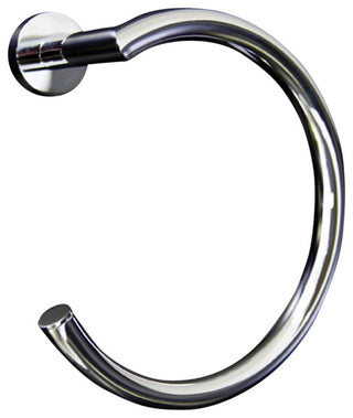 Lacava Ronda Collection Towel Ring, Polished Chrome