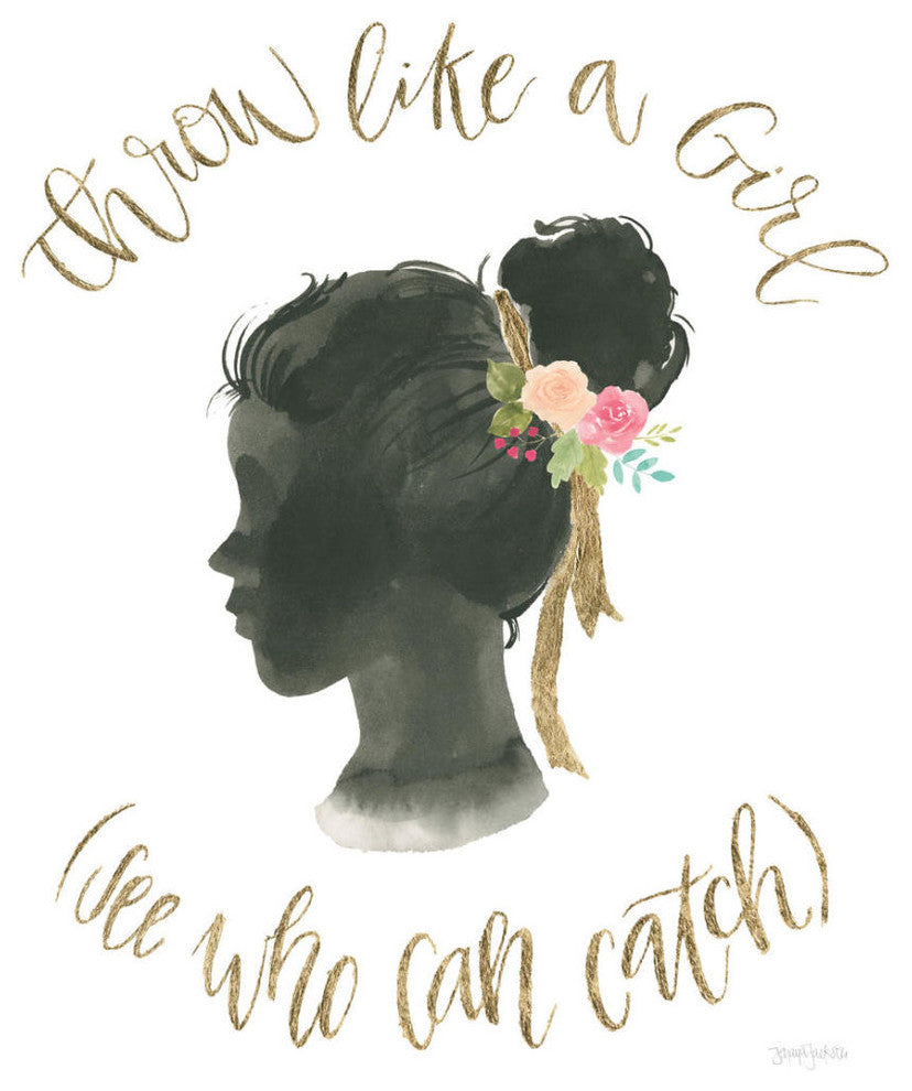 "Girl Power VIII" Digital Paper Print by Jenaya Jackson, 22"x26"