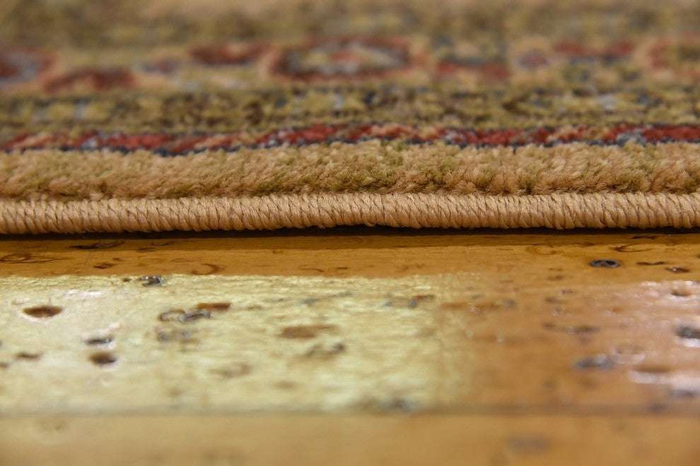 Unique Loom Tan Pasadena Fars 3' 3 x 5' 3 Area Rug