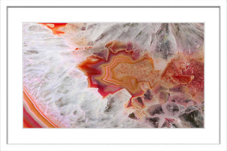 "Sand Layers" Framed Painting Print