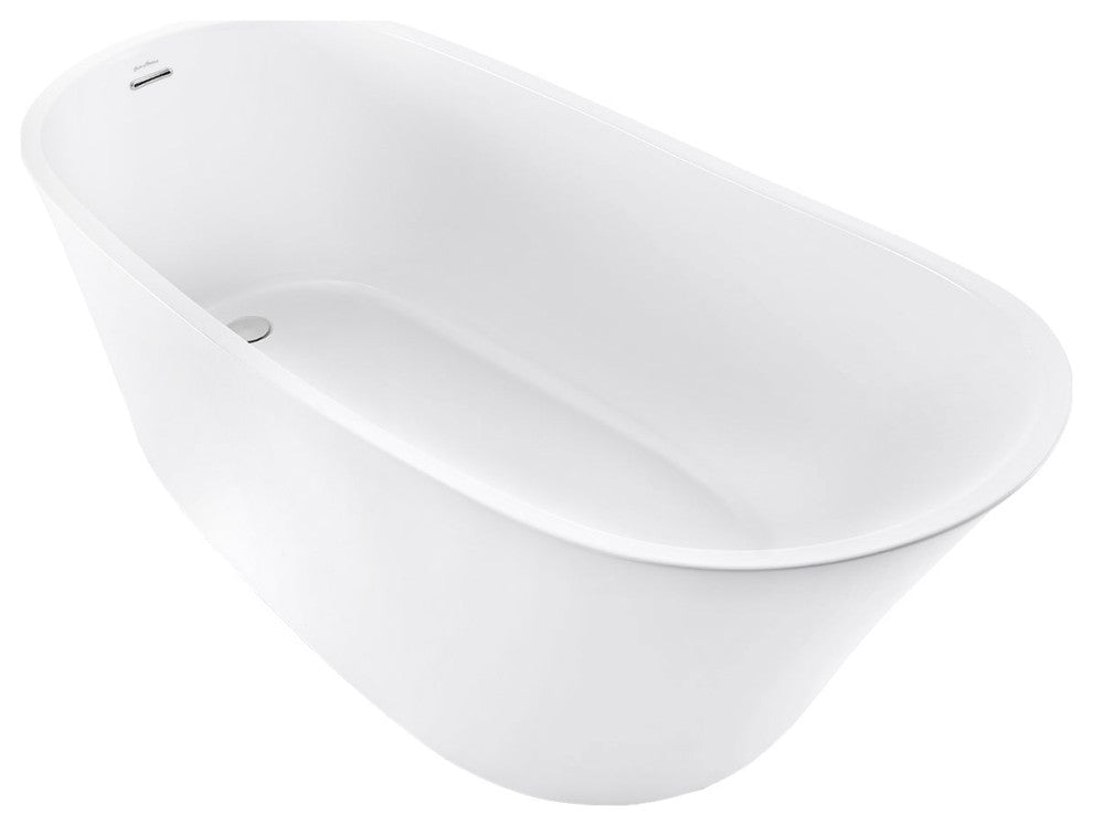 Swiss Madison Sublime 67" Single Slipper Freestanding Bathtub