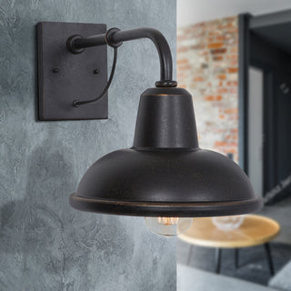 1-Light Wall Sconce Brawley Collection, Oil Rubbed Bronze
