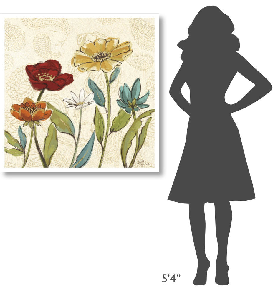 "Spice Beauties V" Digital Paper Print by Janelle Penner, 38"x38"
