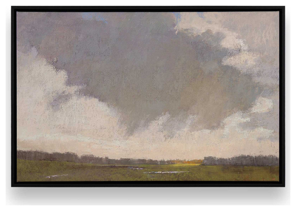 "Sky's Affection" - A Serene Sky Landscape Canvas