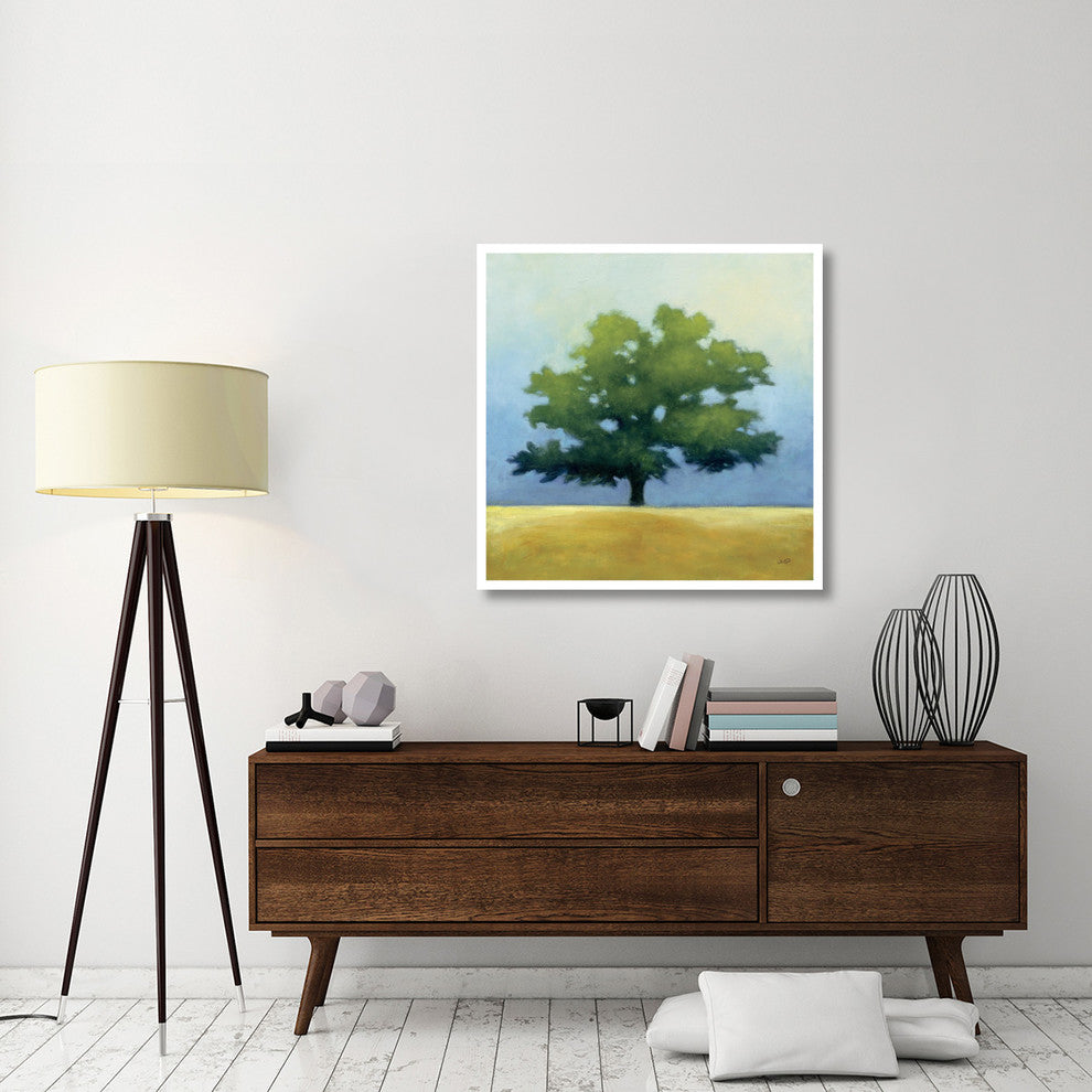 "Under the Oak I" Digital Paper Print by Julia Purinton, 38"x38"