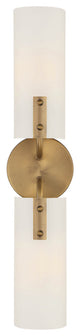 Designers Fountain D259M-2WS Manhasset 2 Light 24" Tall Wall - Old Satin Brass