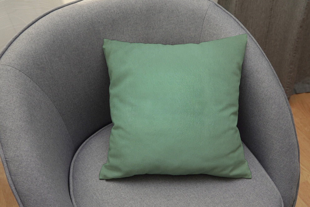 A1HC Throw Pillow Insert, Down Alternative Fill, Single, Como Green, 20"x20"