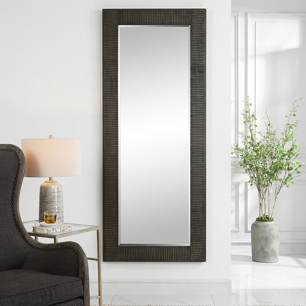 Uttermost UT-9851 Mirror from the Figaro collection, Rustic Wood